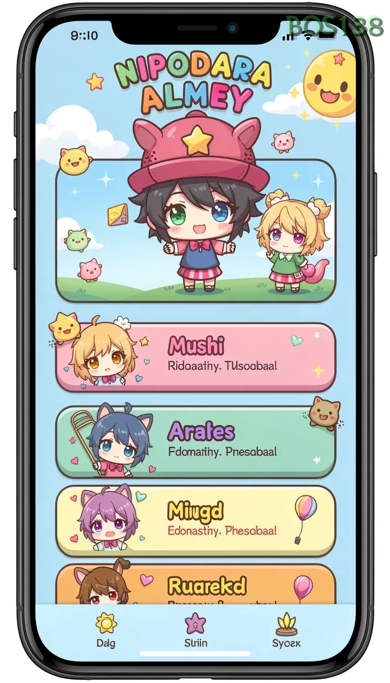 Cuplikan layar JUTA7 — menu navigasi