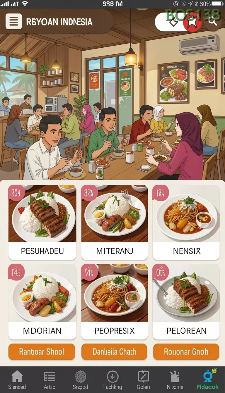 Cuplikan layar PROMO — pengaturan akun